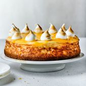 Lemon meringue cheesecake