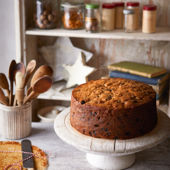 St Clement's Christmas cake