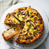 Reader recipe: mushroom cheesecake