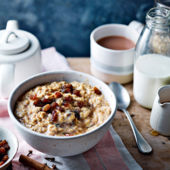 Spiced tea porridge 