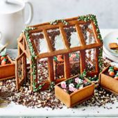 Spiced biscuit potting shed