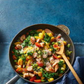 One-pan sausage gnocchi 