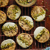 Slice-and-bake Christmas shortbread