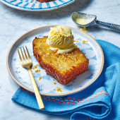 Orange pie cake