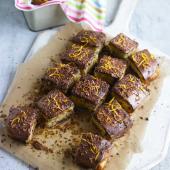 Chocolate and orange traybake 