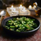 Tenderstem® broccoli with hazelnut and orange butter