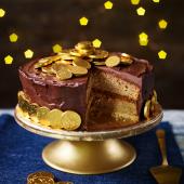 Millionaire’s shortbread cake