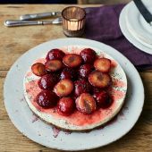 Gill Meller’s oat plum breakfast cheesecake