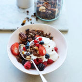Chocolate and coconut granola