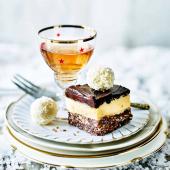 Advocaat Snowball cheesecake bites