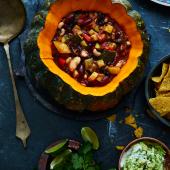 Vegetarian bean chilli