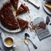 Hazelnut and ricotta torta 