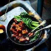 Braised red pork