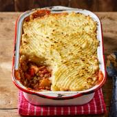 Vegan shepherd’s pie