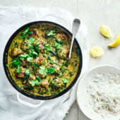 Summer meatball curry