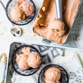 Peach sorbet