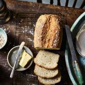 No-knead porridge bread