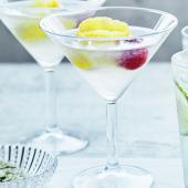 Vodka, elderflower and lemon martini