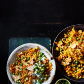 Chicken tikka fried rice