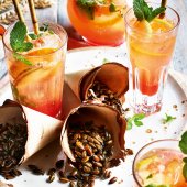 Blood orange and ginger pitcher 