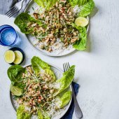 Fragrant turkey larb