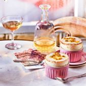 Passion fruit soufflé