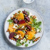 Reader recipe: Orange-beet salad with crispy chickpeas