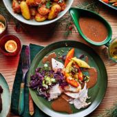 Mulled wine vegan gravy