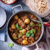 Lamb meatball massaman