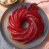 Apple and cranberry crown