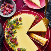 Boxing day Bakewell tart