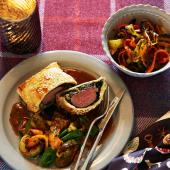 Individual venison Wellingtons