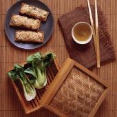 Sesame prawn toasts