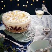 Boozy raspberry lemon trifle 