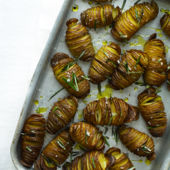 Hasselback potatoes