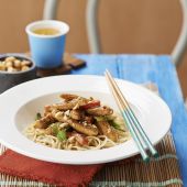 Thai-style pork stir-fry