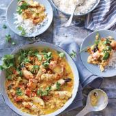 Sri Lankan-style crab curry