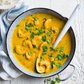 Prawn korma 