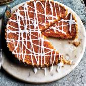 Lemon treacle tart 