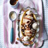 Rum banana split