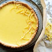 Gin and tonic tart