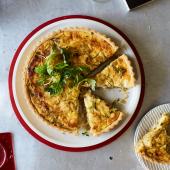 French onion soup tart