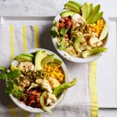 Smoky cauliflower and quinoa goodness bowl