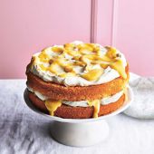 Lemon mascarpone Victoria sponge