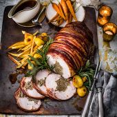 Porchetta-style turkey
