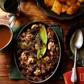 Traditional sausage stuffing