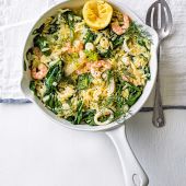 Seafood orzotto