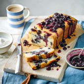 Blueberry loaf cake