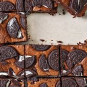 Cookies and cream brownies