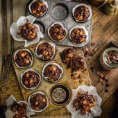 Lighter chocolate muffins